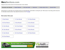 Tablet Screenshot of mercsections.com